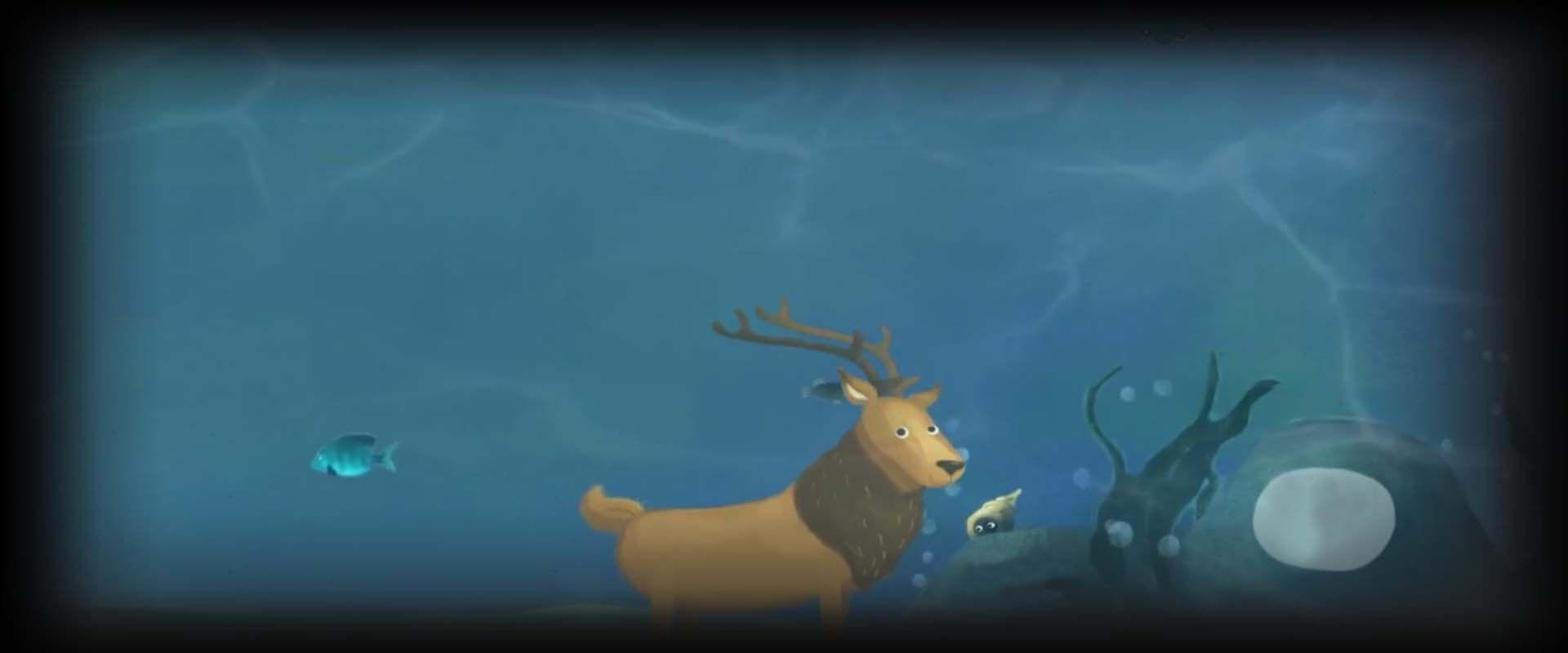 The Deer Background The Underwater. Steam Trading