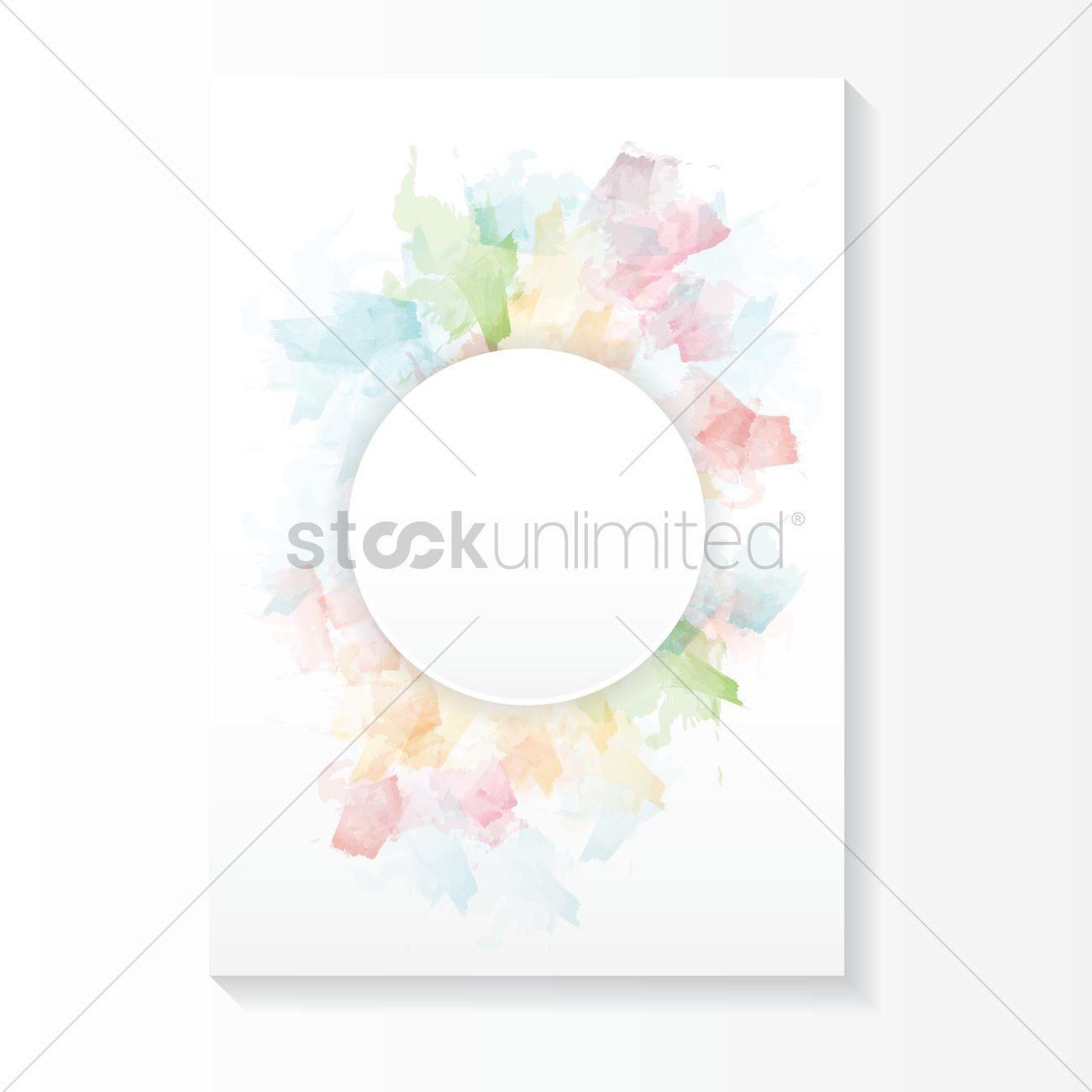Pastel color background design Vector Image