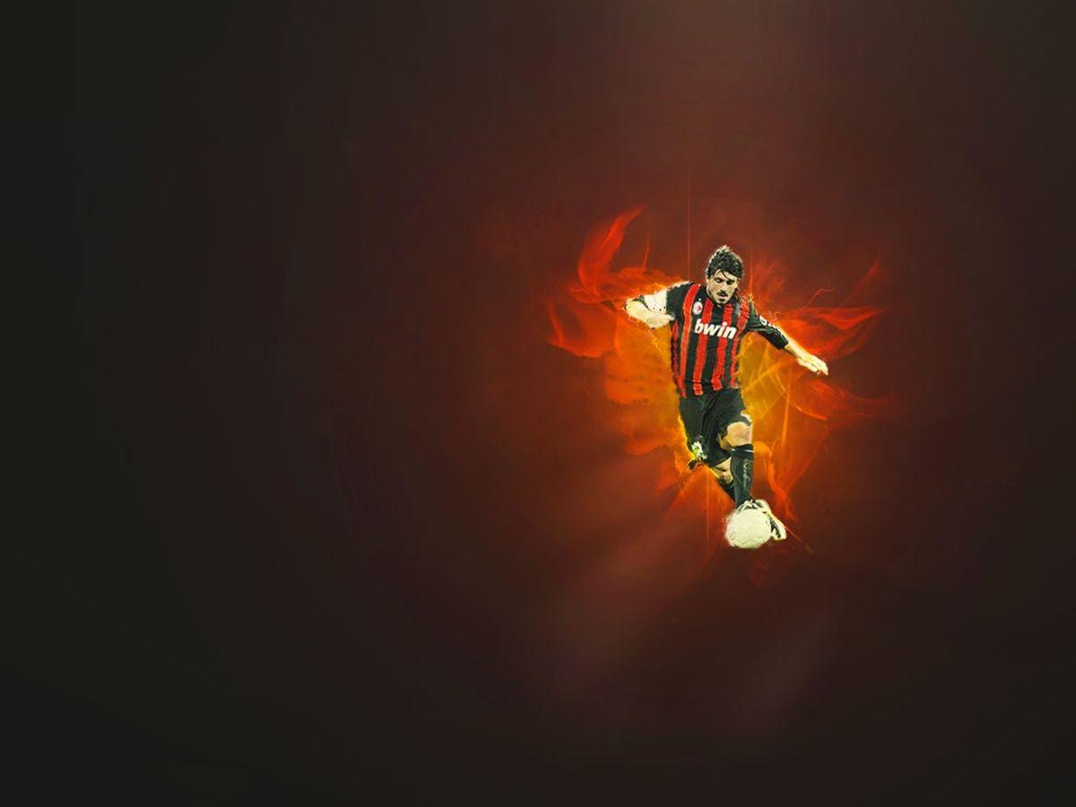 Wallpaper 666: Ac Milan iPhone 4 Wallpaper