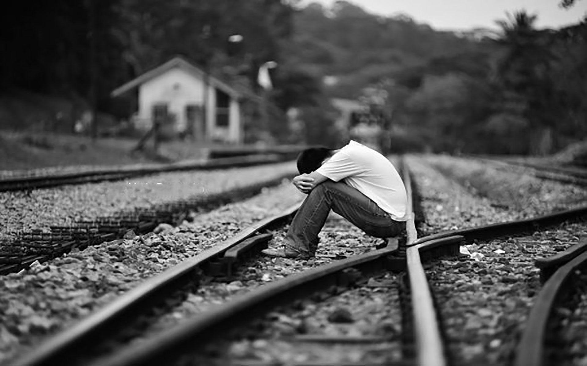 Heart Touching Sad Boy Wallpaper. Alone Boy Sad Image