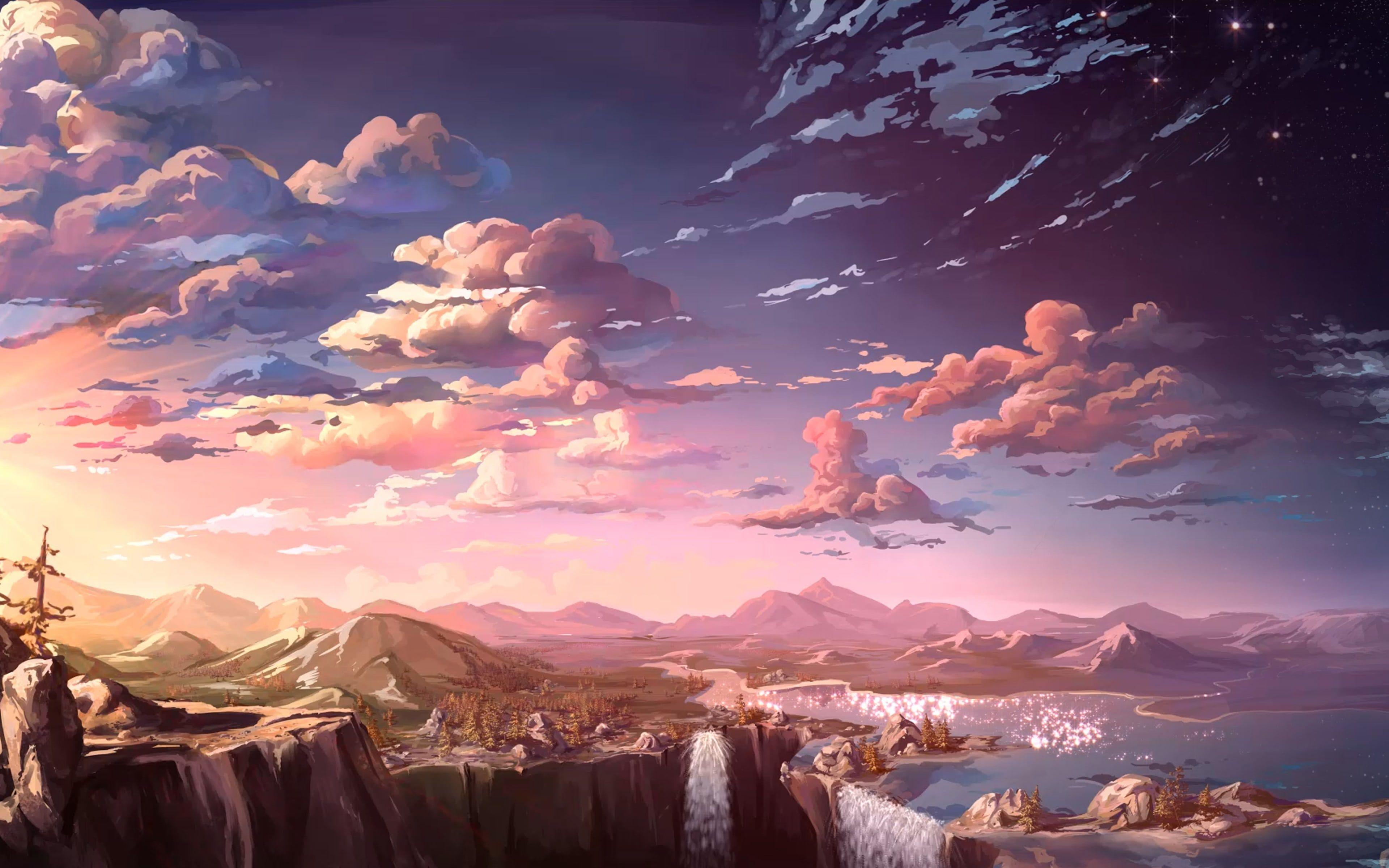 Beautiful Anime World HD Wallpaper