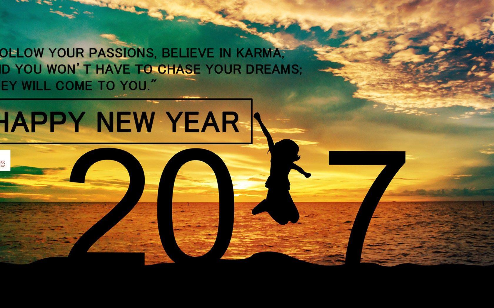 2017 Good Luck Wallpaper Wallpaper & Background Image