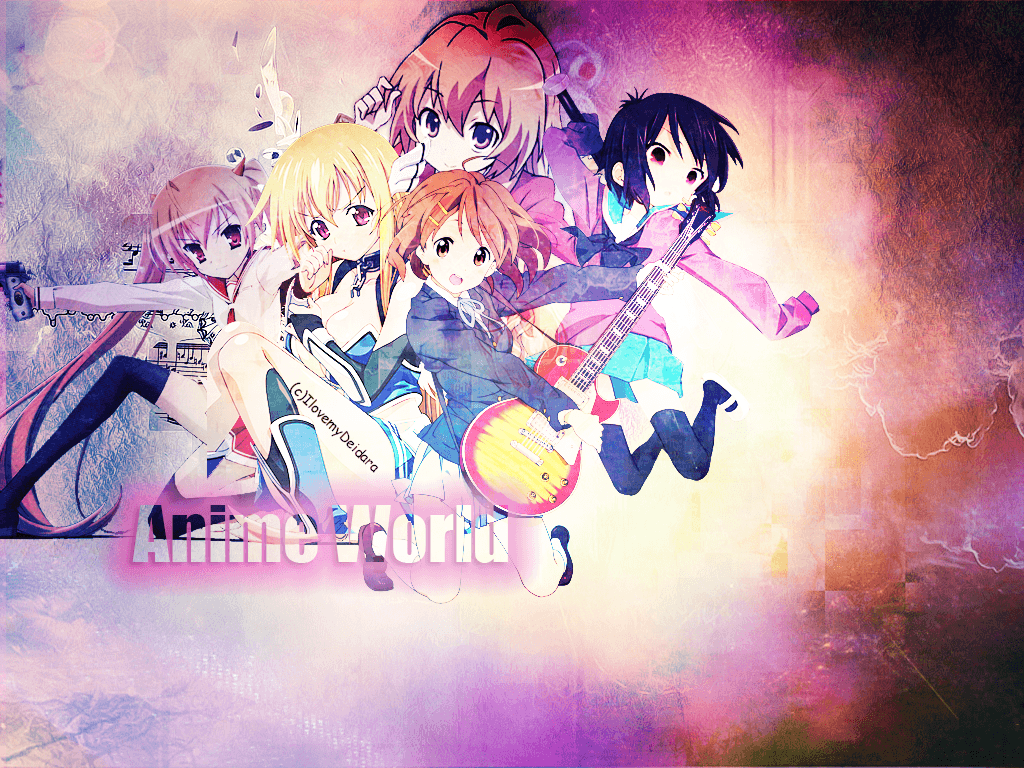 Anime World Wallpapers - Wallpaper Cave