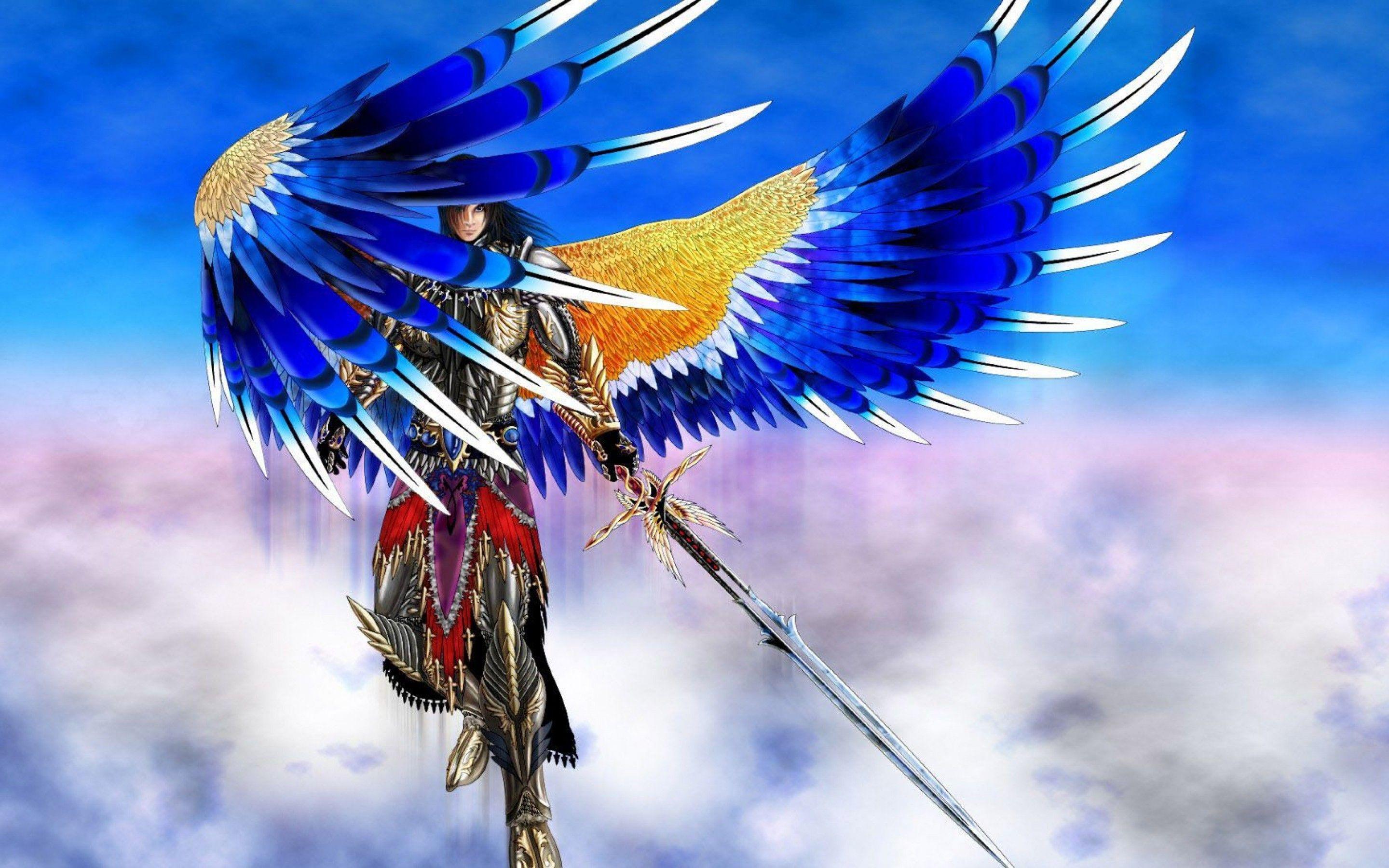 Warrior angel wallpaper. creative and fantasy