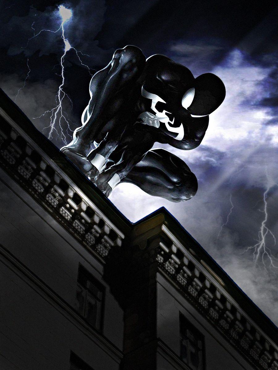 The Black Suit: Spider Man By HZ Designs