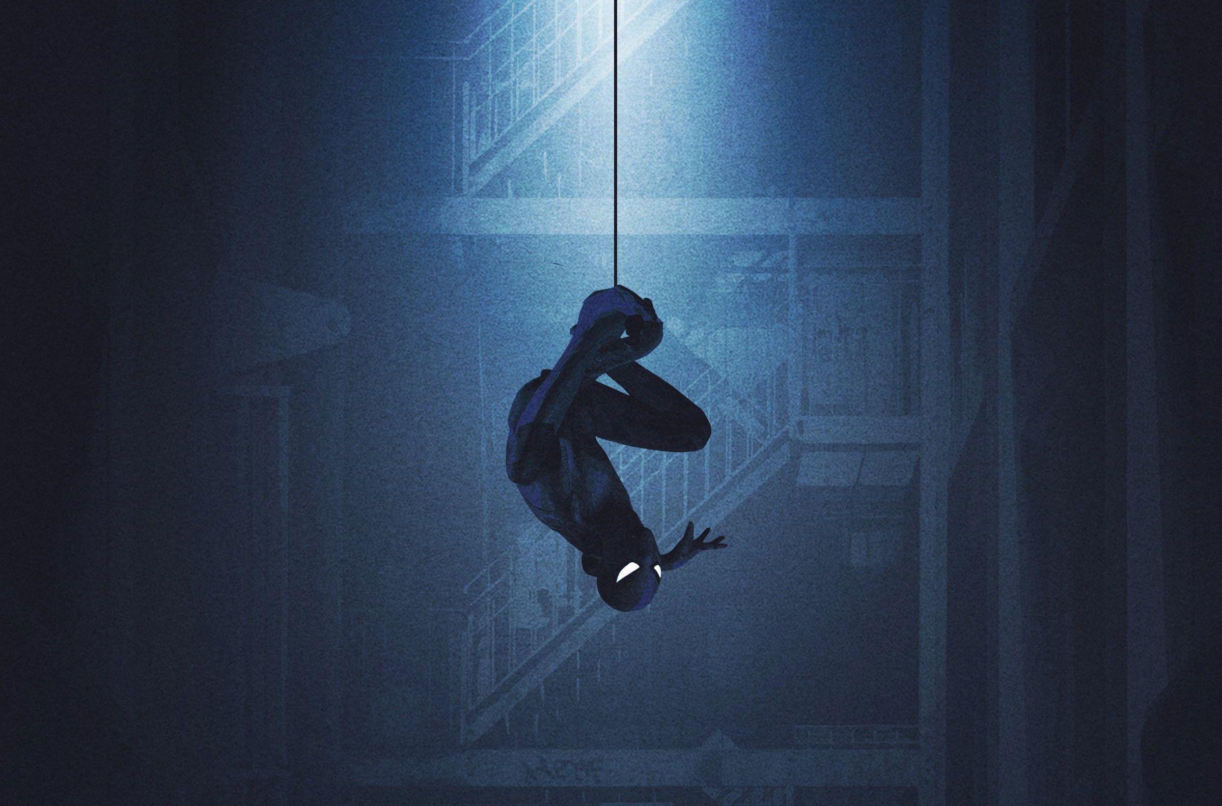 Spiderman Black Suit, HD Superheroes, 4k Wallpaper, Image