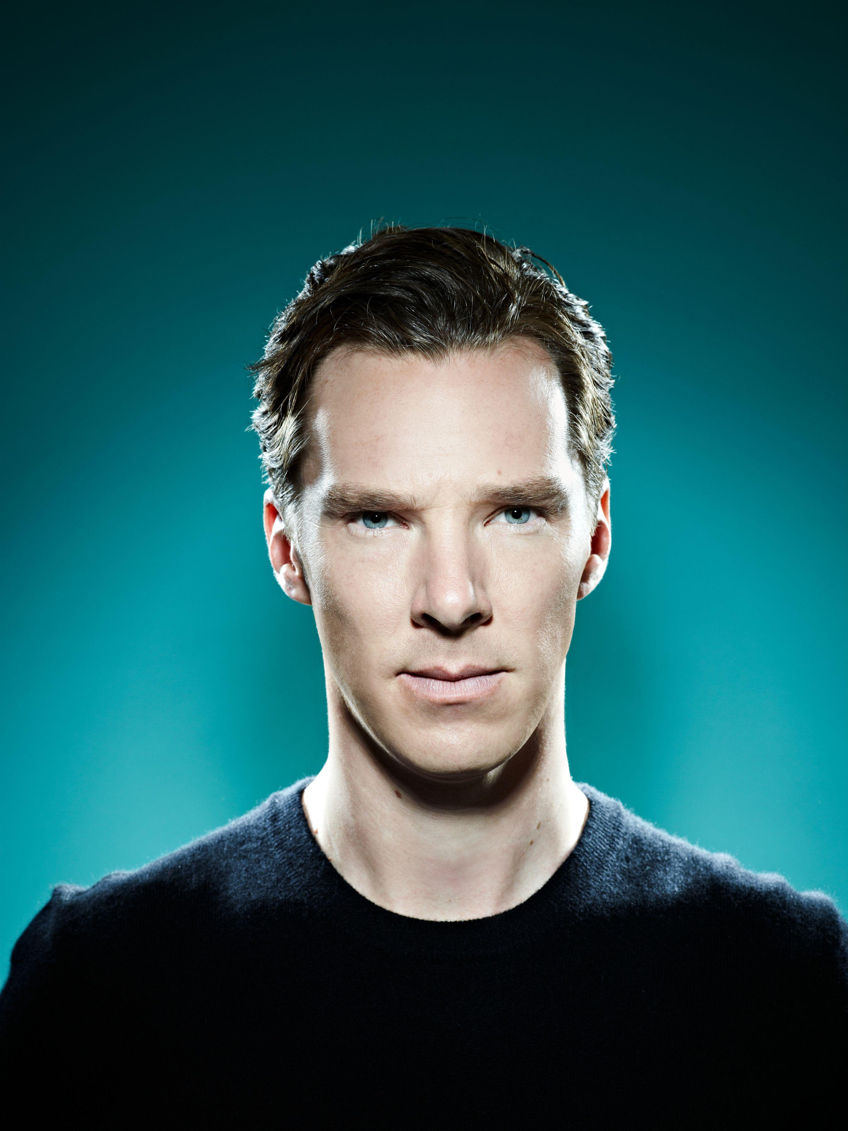 Here is Benedict Cumberbatch. People, portraits, headshots
