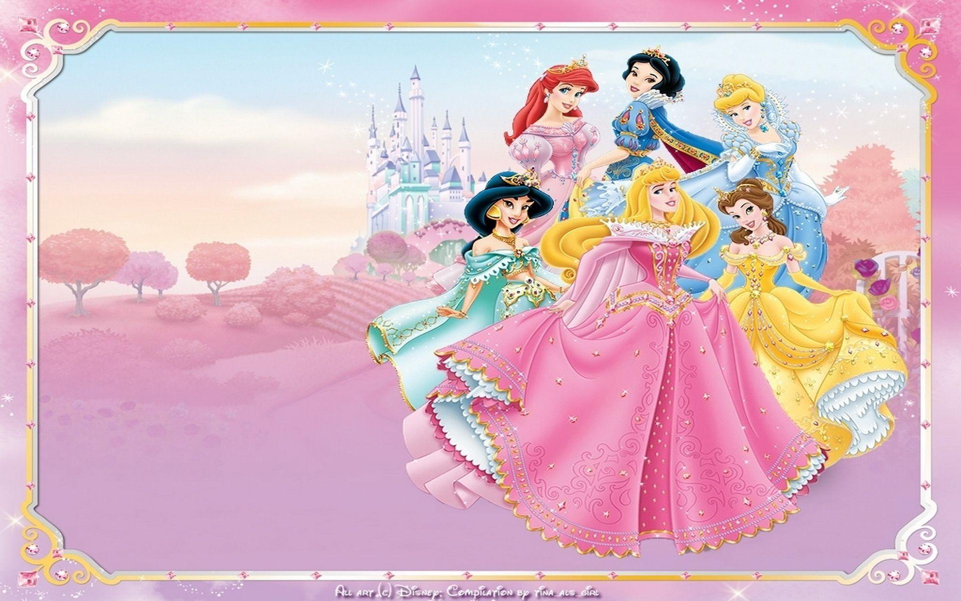 Disney Princess Wallpaper. Princess birthday invitations, Princess invitations, Disney princess wallpaper