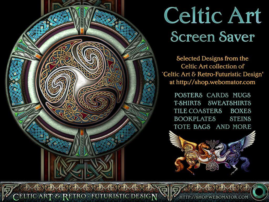 Celtic Art Screensaver Page