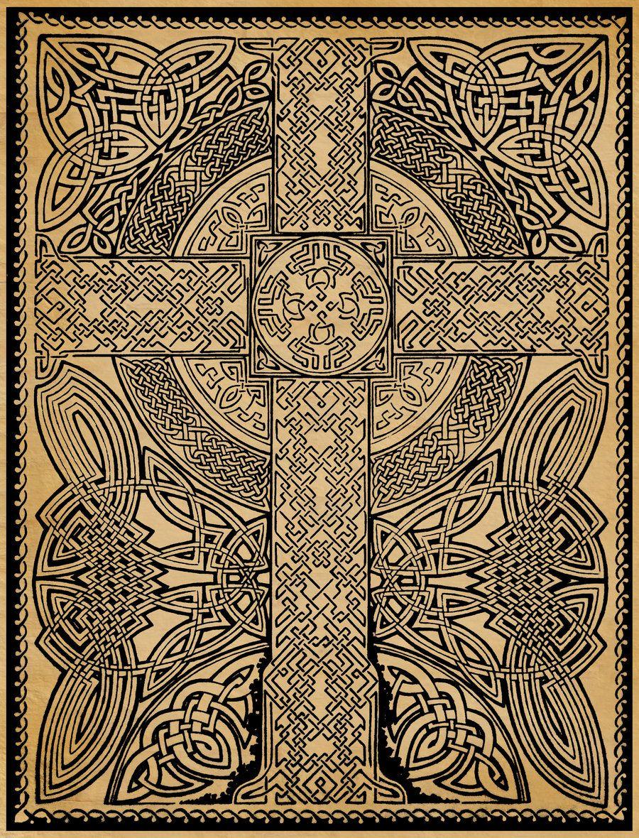 celtic cross iphone wallpaper