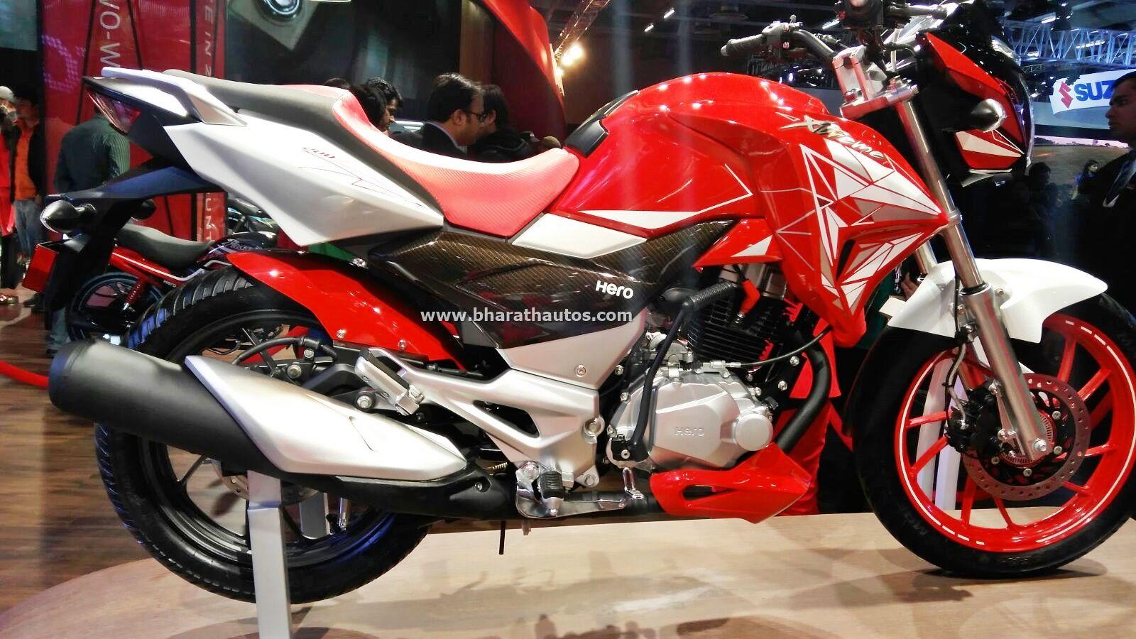 Hero MotoCorp Displayed 4 New Two Wheelers, Alongside The Current