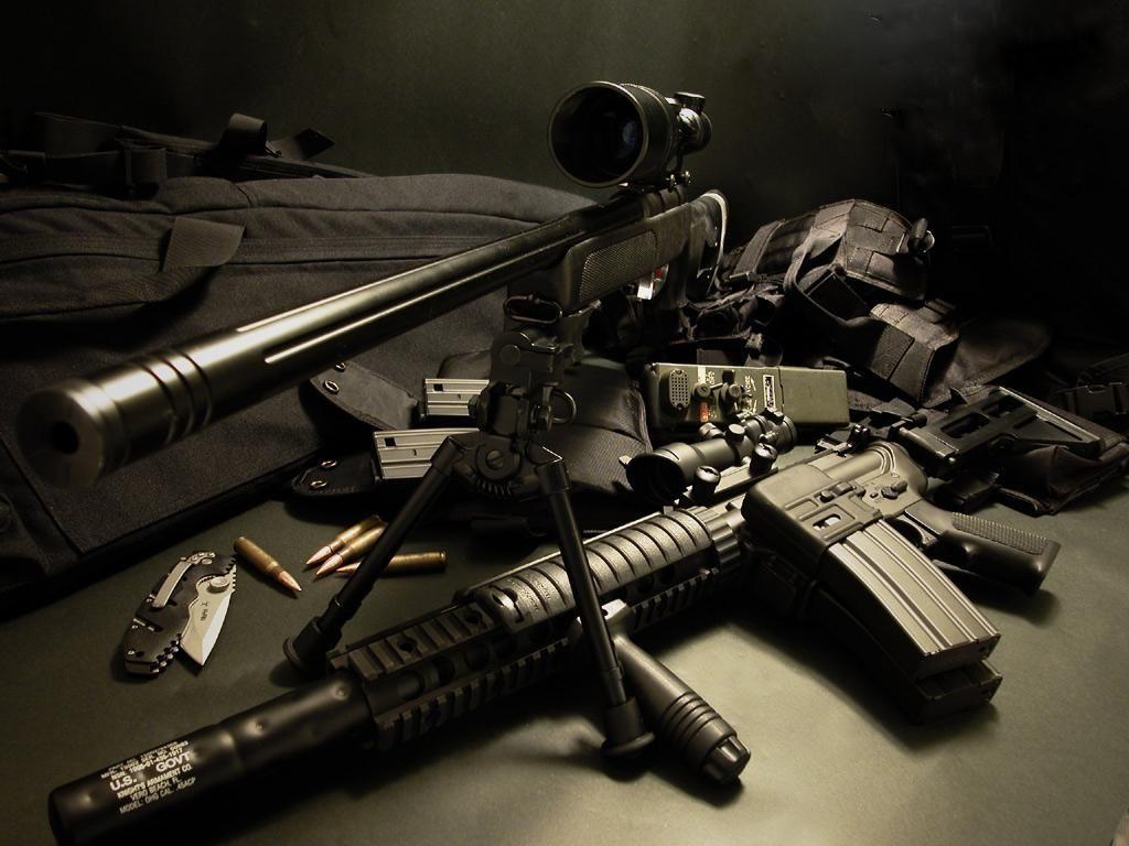 Military Sniper Rifles Wallpaper