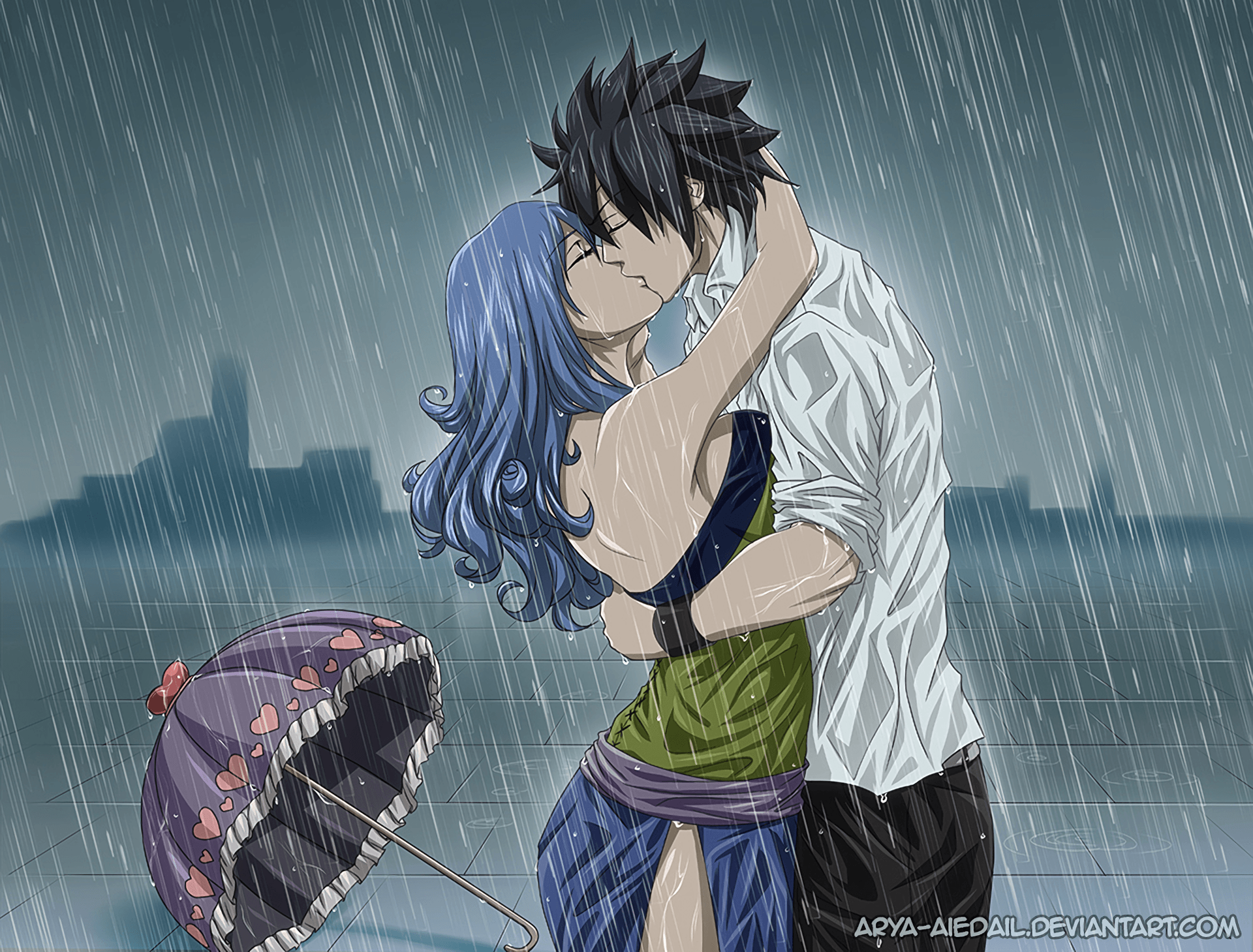 Fairy Tail Gray And Juvia Wallpaper For iPhone Cinema Wallpaper 1080p