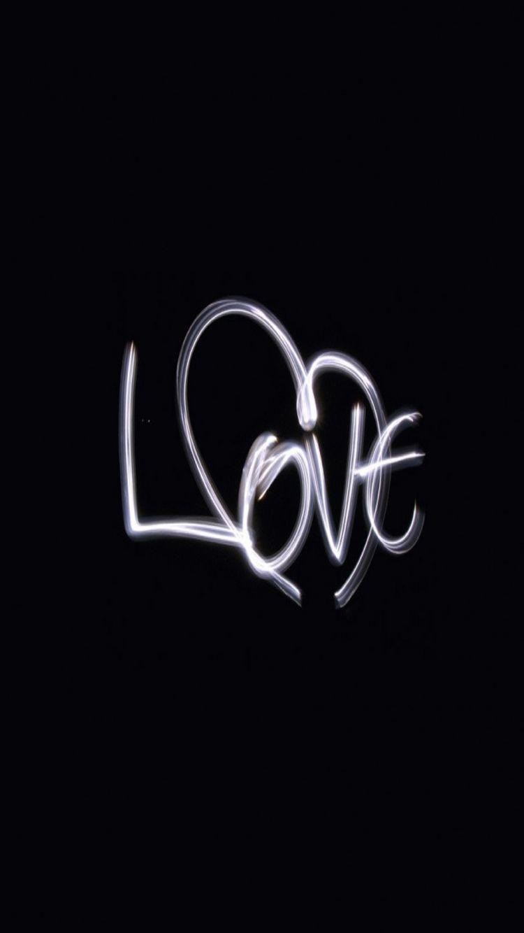 Black and white love tag iphone 5s high resolution wallpaper