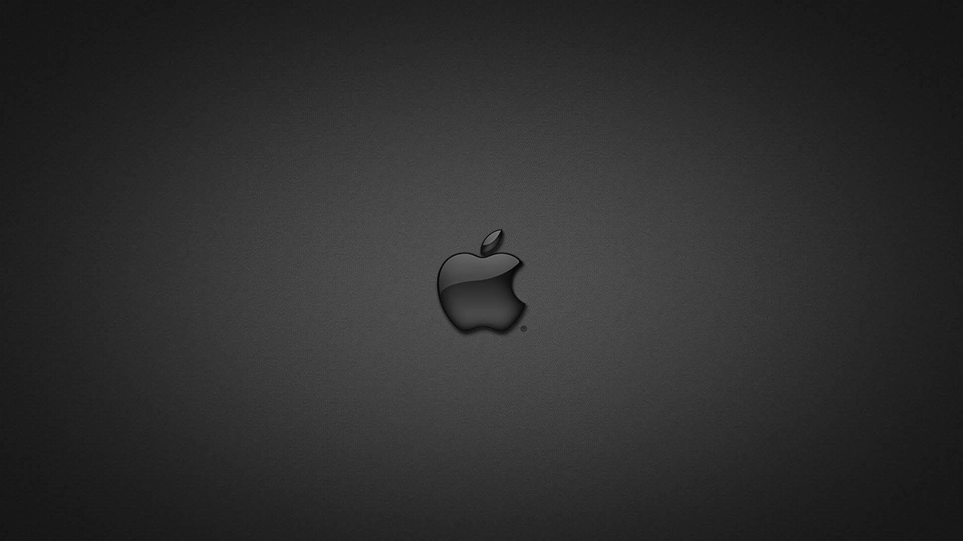 Apple Background Black Logo Desktop