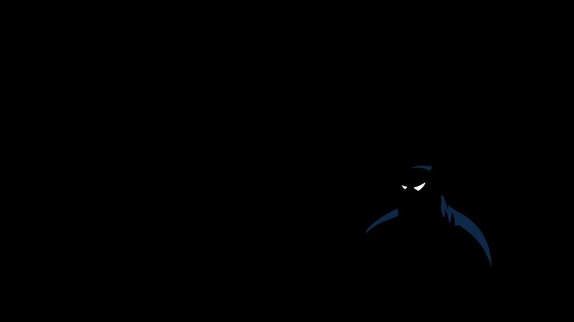 Minimalism Batman UHD 8K Wallpaper