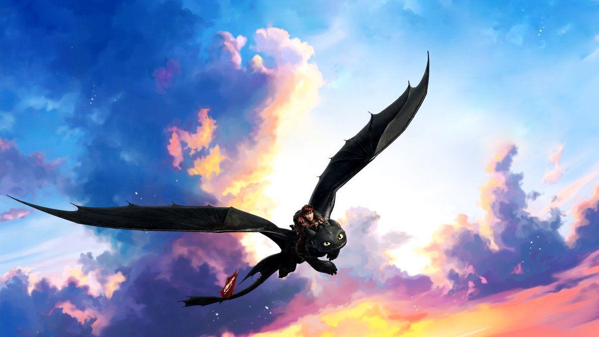 Toothless Hicupp No One Goes (Wallpaper)