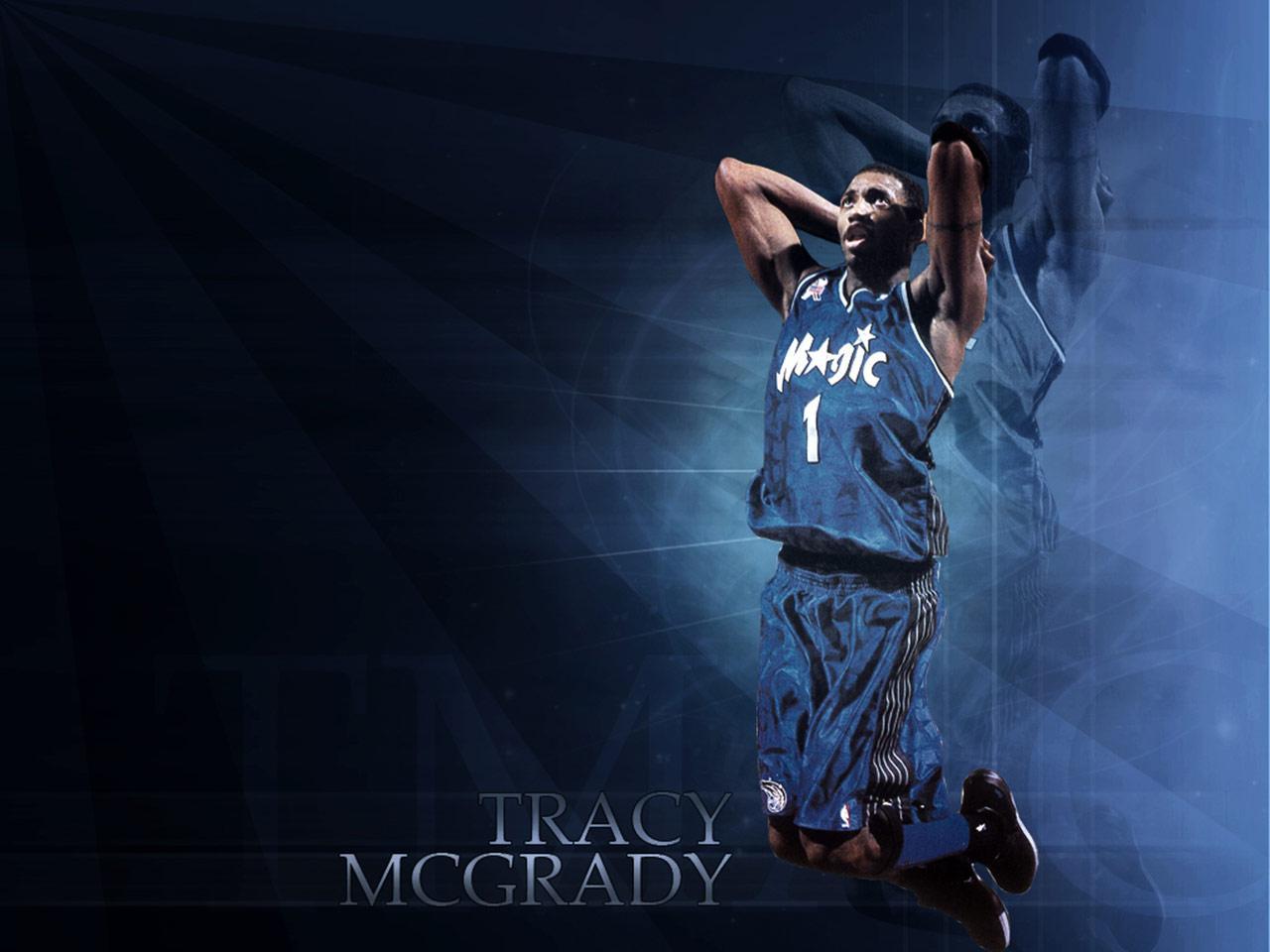T Mac Orlando Magic Dunk Wallpaper. Basketball Wallpaper At