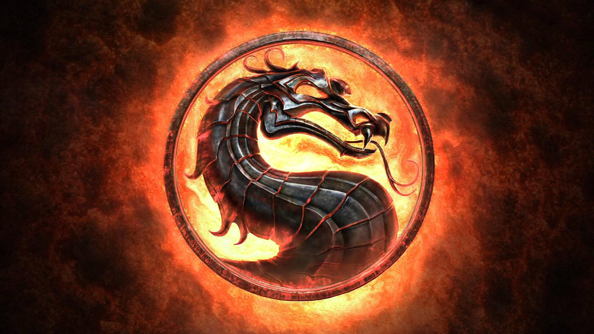 Mortal Kombat Logo Exclusive HD Wallpaper. Dragon, Inspirasi