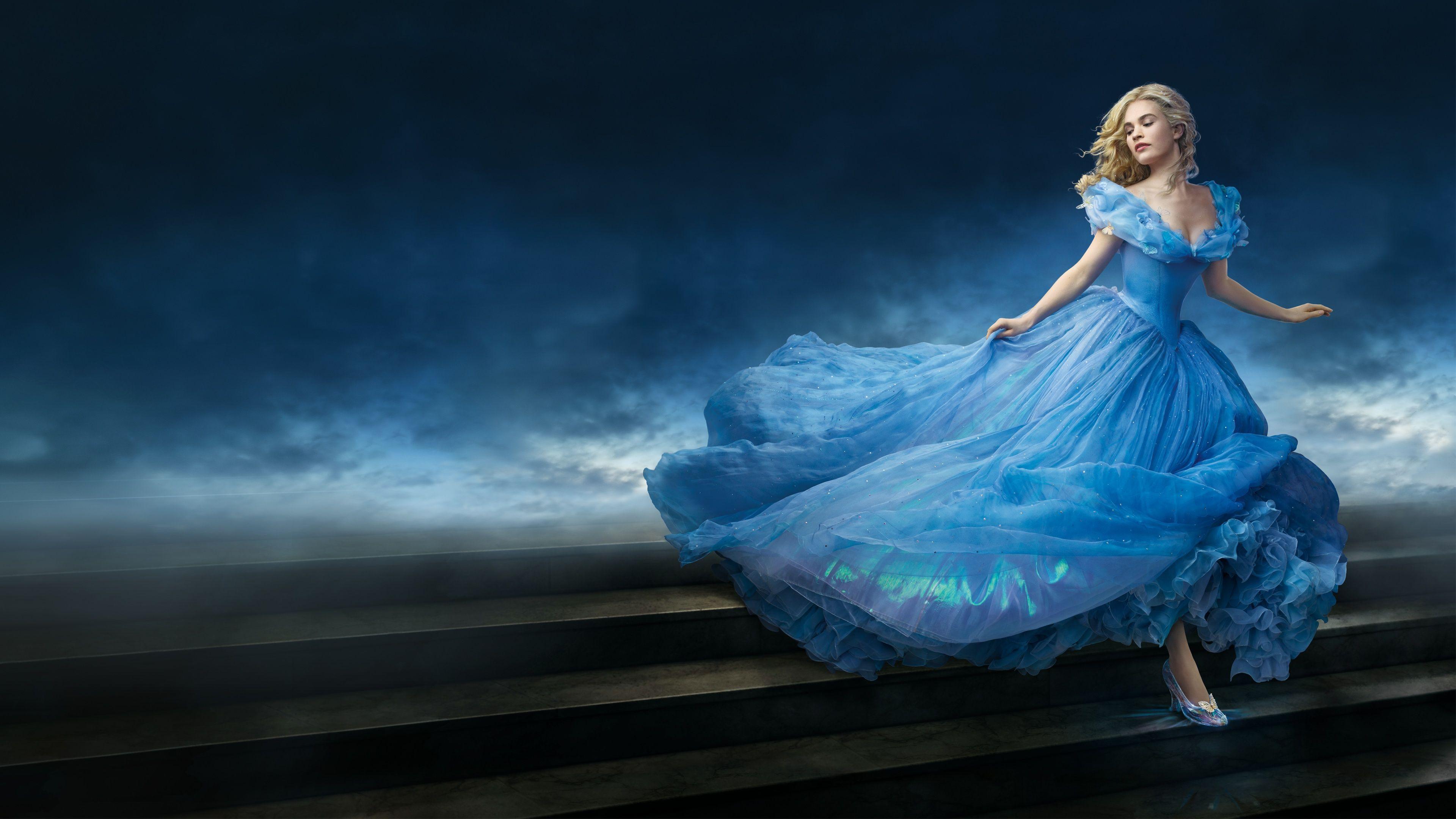 Cinderella (2015) HD Wallpaper and Background Image