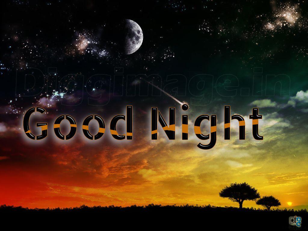 Good night outlet hot wallpaper