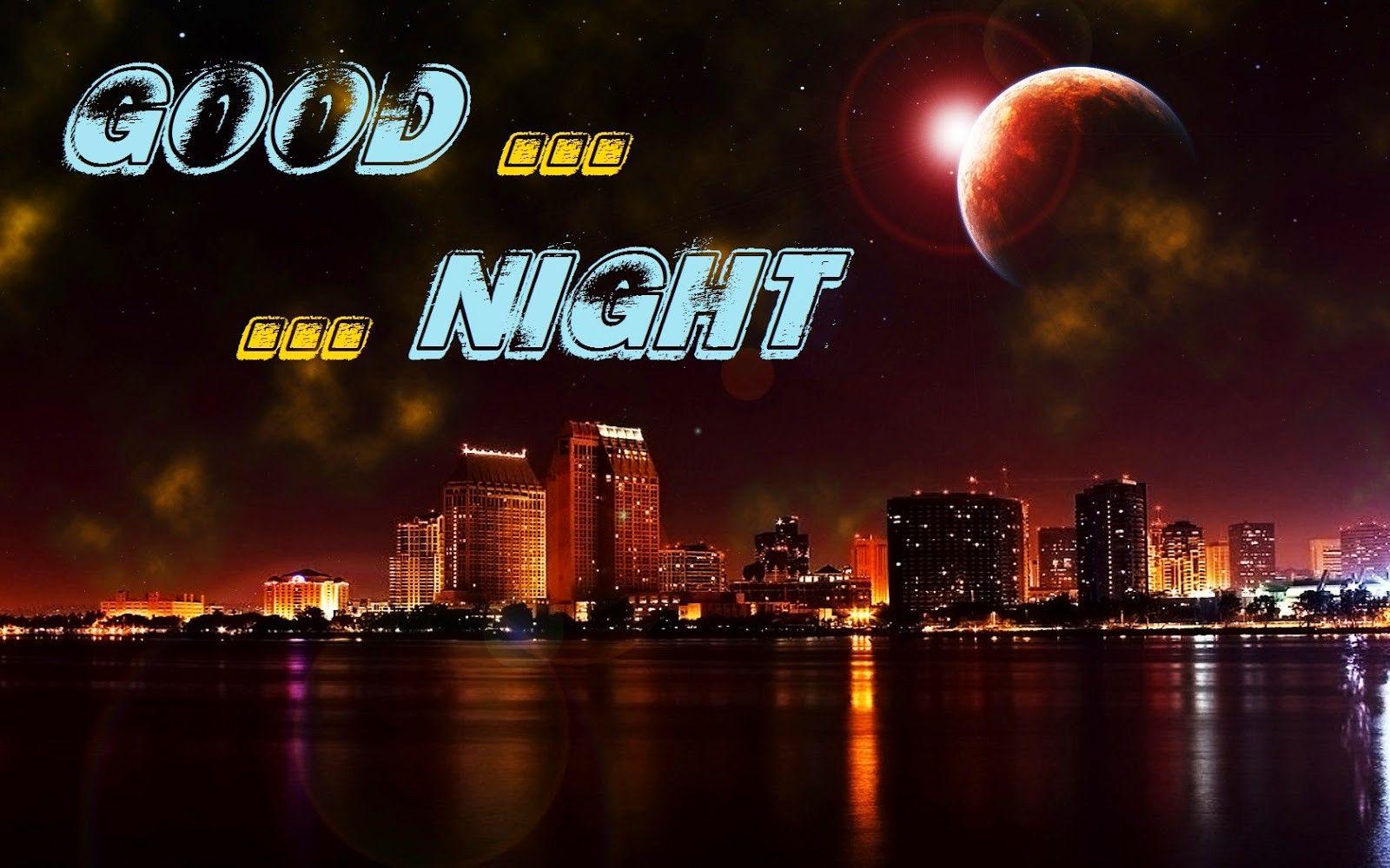 Free HD 3D Good Night Wallpaper Download