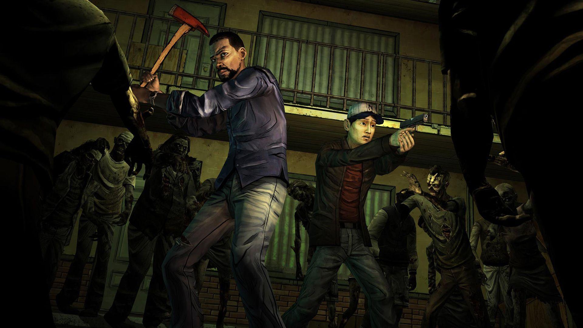 the walking dead game wallpaper HD