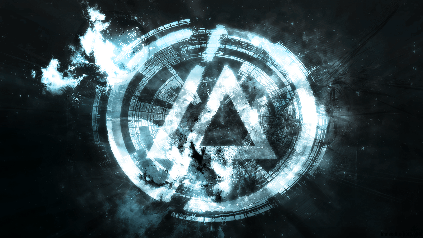 Linkin Park Logo Music Wallpaper HD Wallpaper