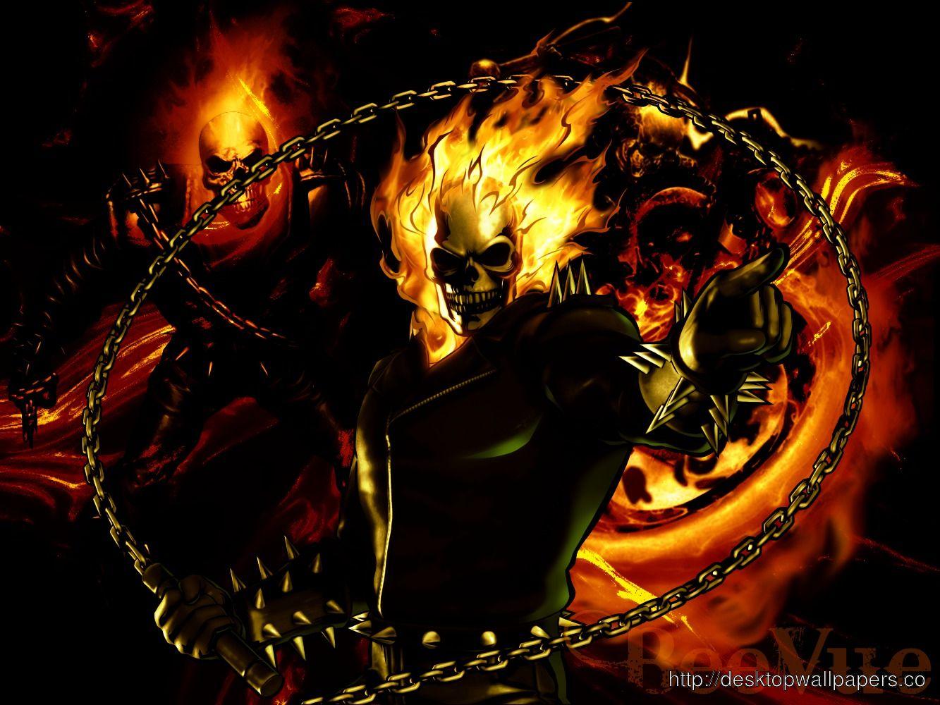 Awesome Blue Ghost Rider HD Wallpaper te Ghost Rider Skull iPhone