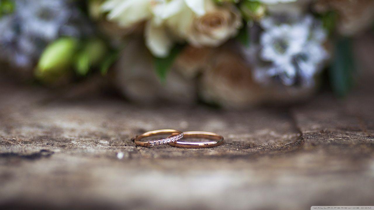 Marriage Symbol ❤ 4K HD Desktop Wallpaper for 4K Ultra HD TV • Dual