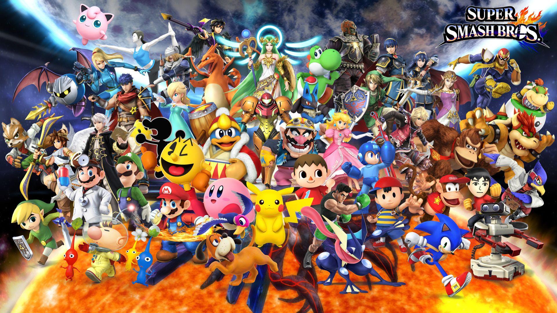 Super Smash Bros HD Wallpaper