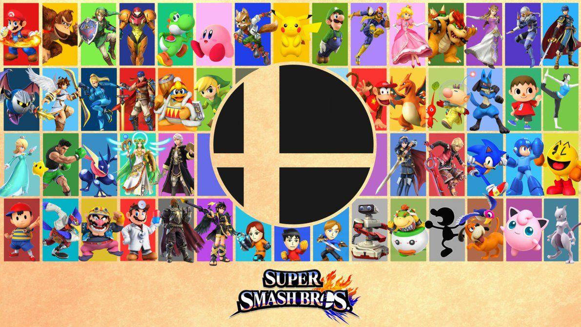 Super Smash Bros 4 Poster Wallpaper