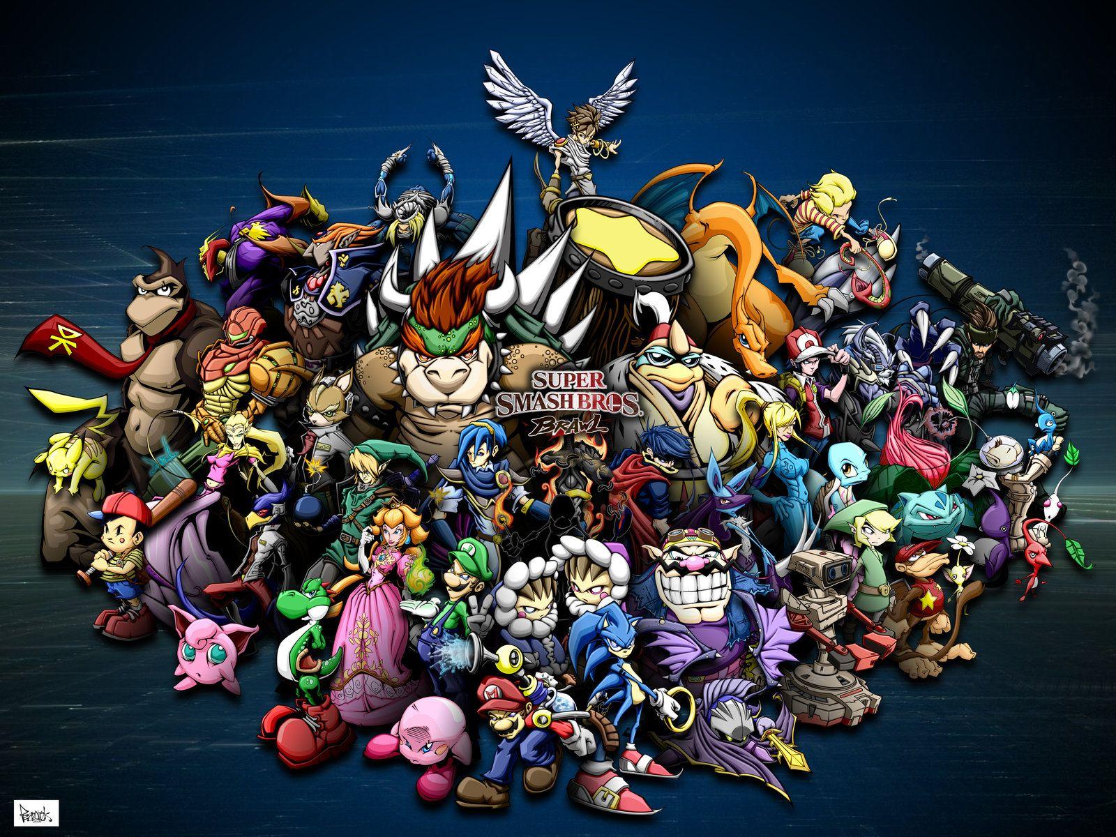 Super Smash Bros. Brawl Roster Fanart. Super Smash Brothers. Know