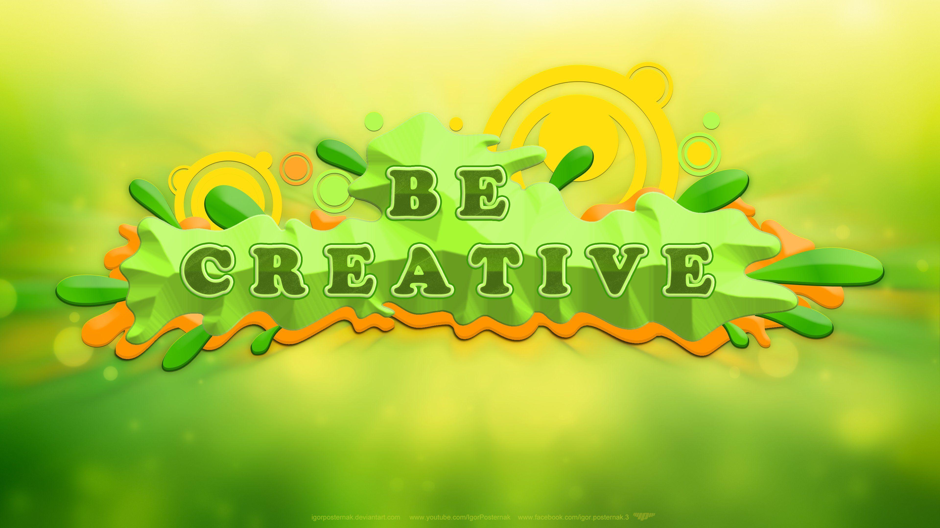 Creative Cool Free Download Green Yellow Art Background 4k HD