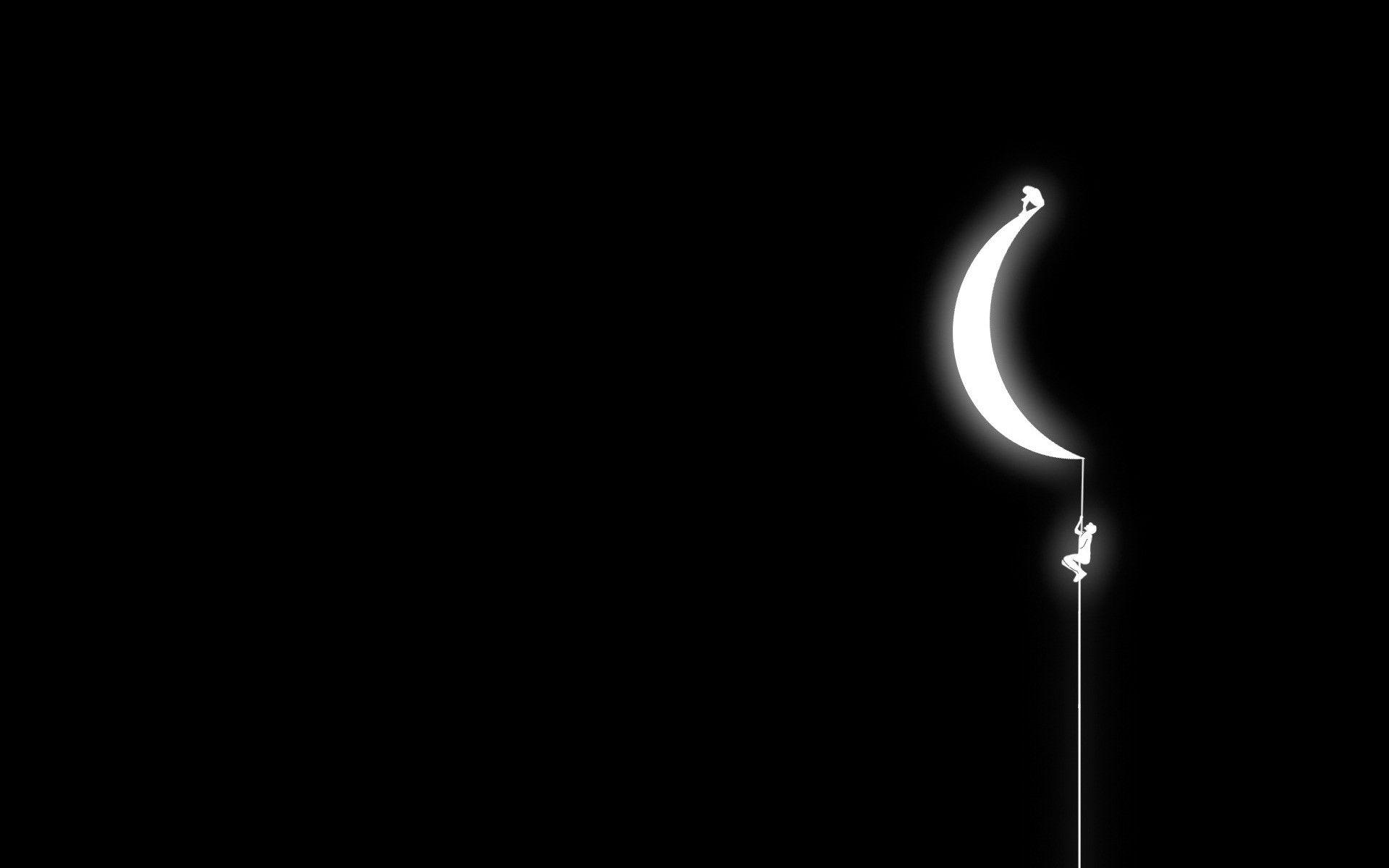 Black And White Moon Photo 13 Cool HD Wallpaper