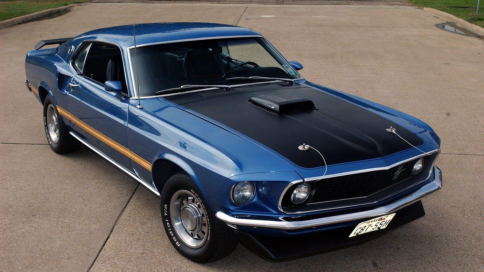 classic muscle car wallpaper