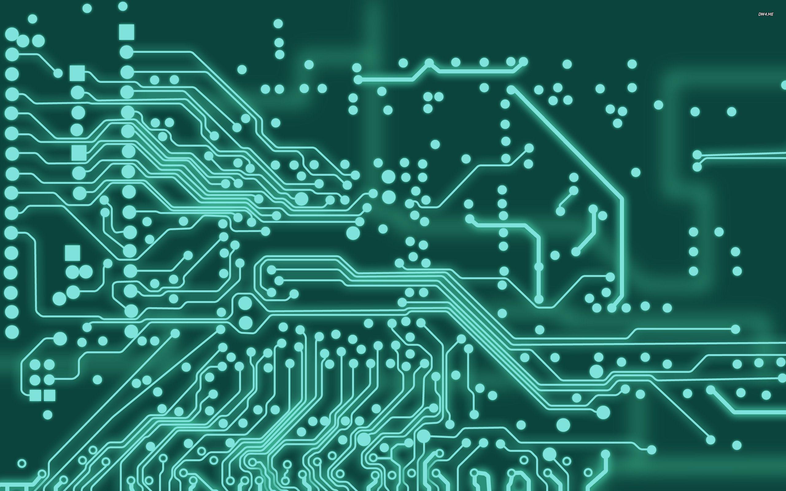 Electronic Circuit Wallpaper