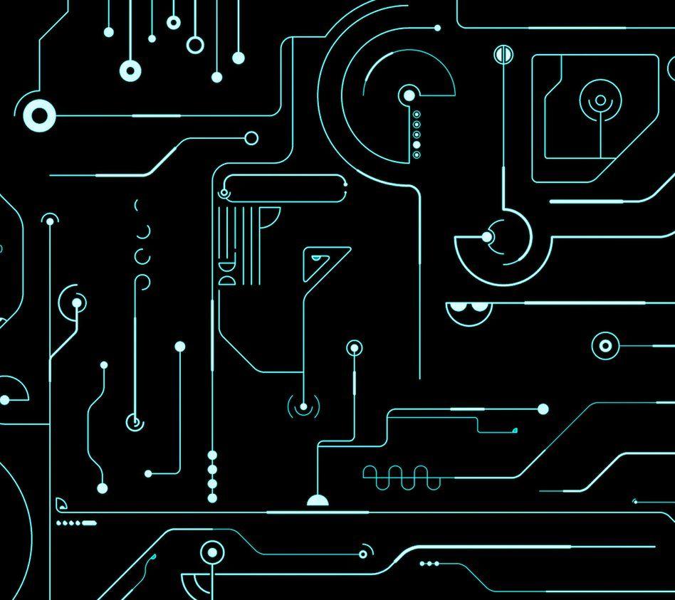 Computer Circuit Wallpaper