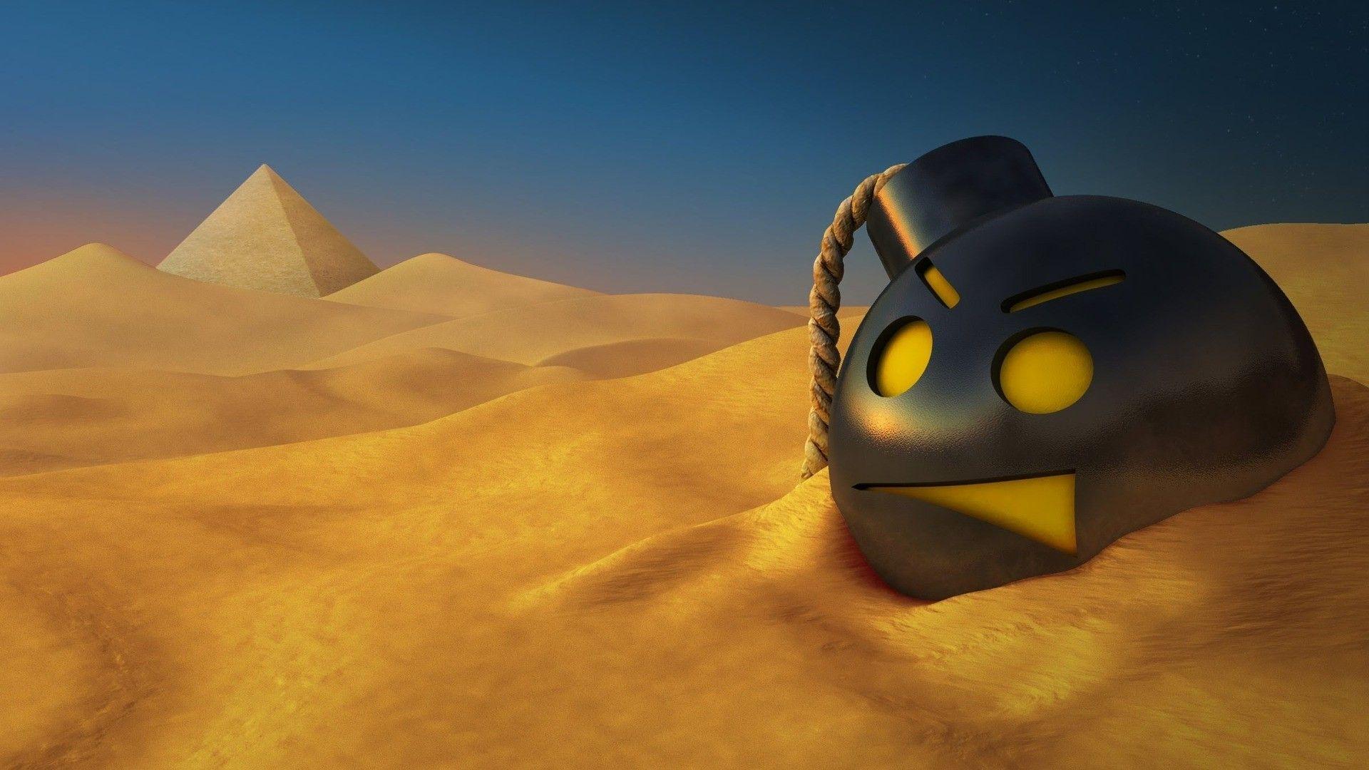 Download the Desert Bomb Wallpaper, Desert Bomb iPhone Wallpaper