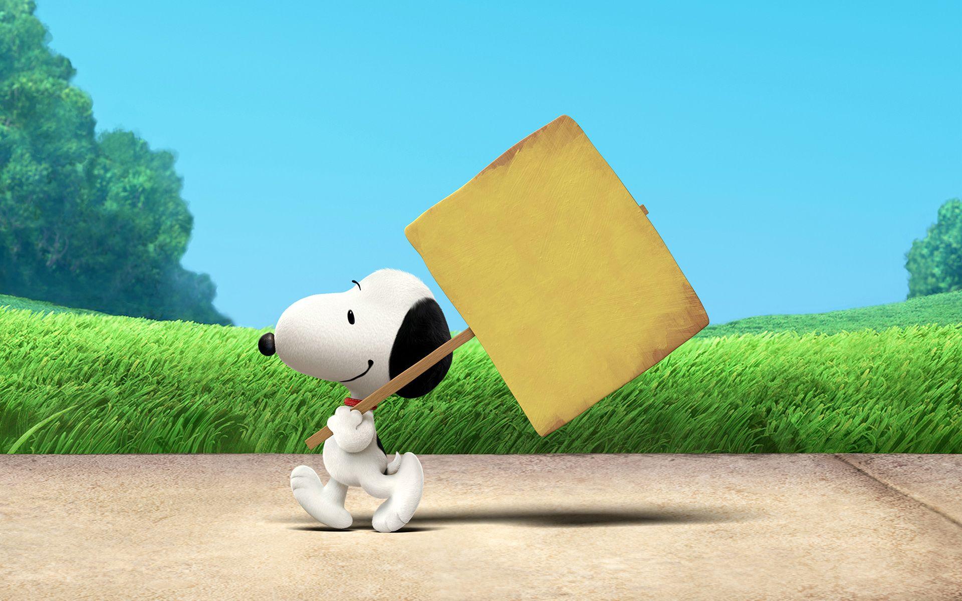 Snoopy The Peanuts Movie Wallpaper