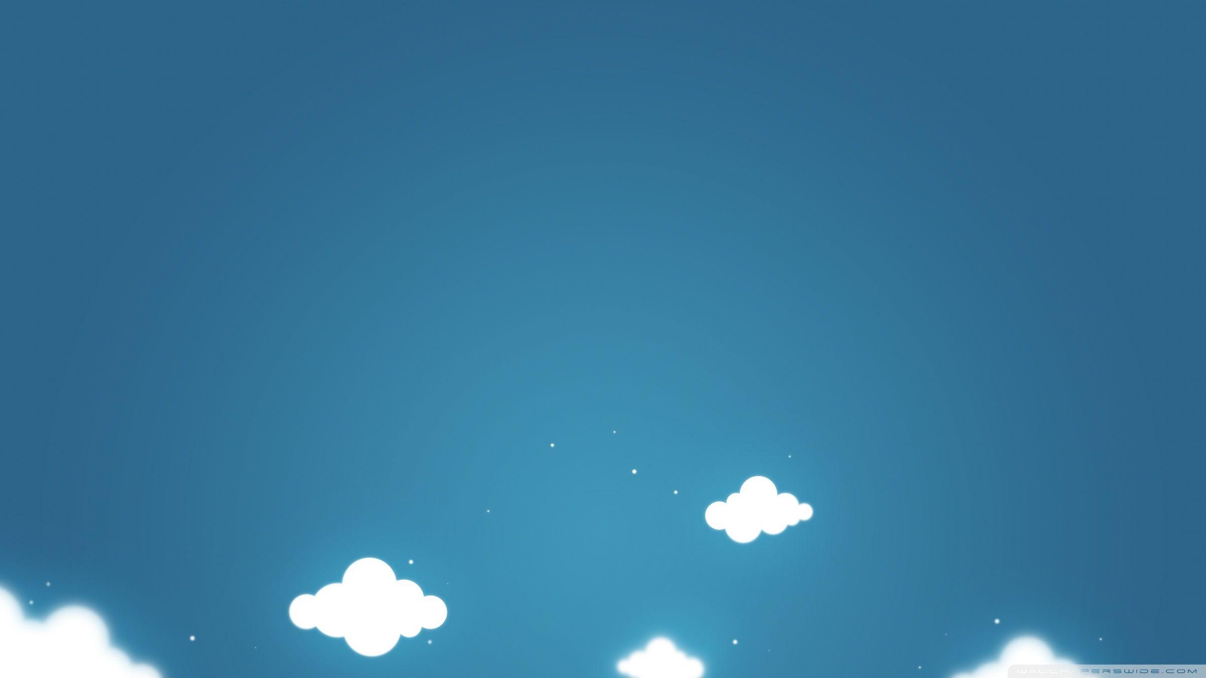 Cartoon Clouds And Blue Sky ❤ 4K HD Desktop Wallpaper for 4K Ultra
