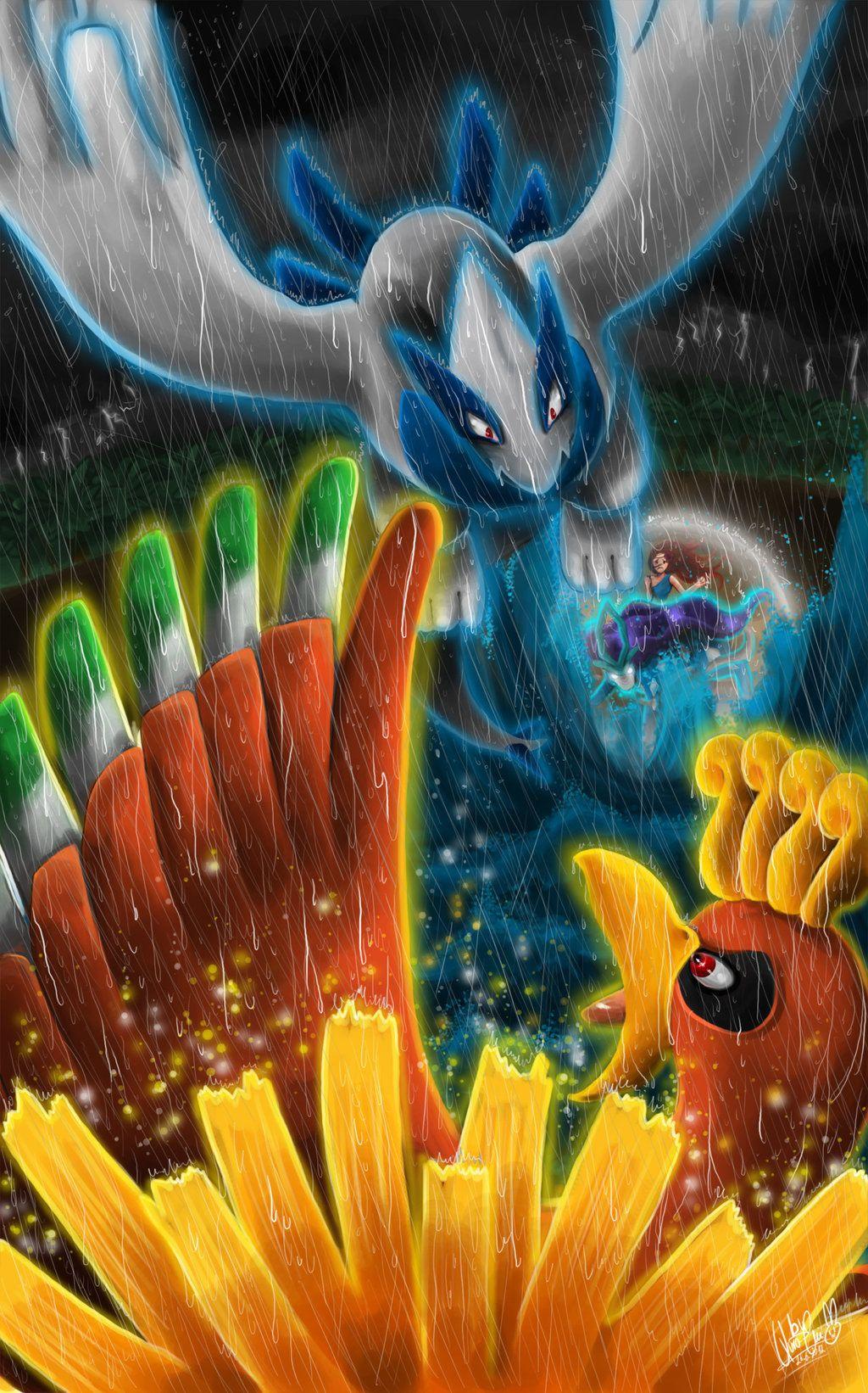 Ho Oh And Lugia Masters Of Battle