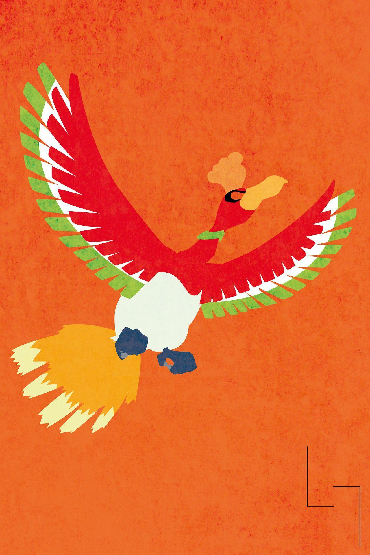 Ho Oh. Pokemon. Pokémon, Video Games And Anime