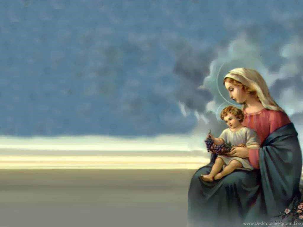 Wallpaper Mother Mary Image Of HD 1024x768 Desktop Background