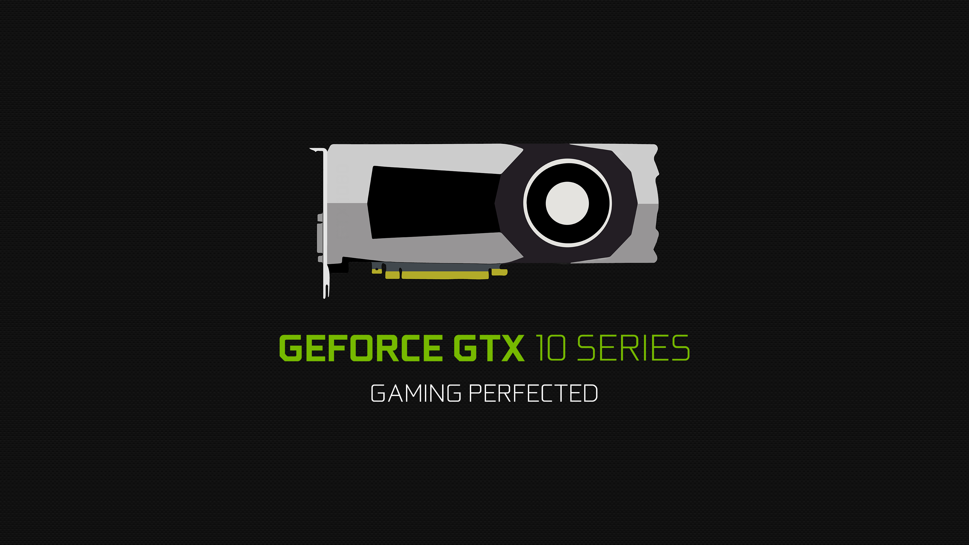 Minimal GeForce GTX 10 Series Wallpaper