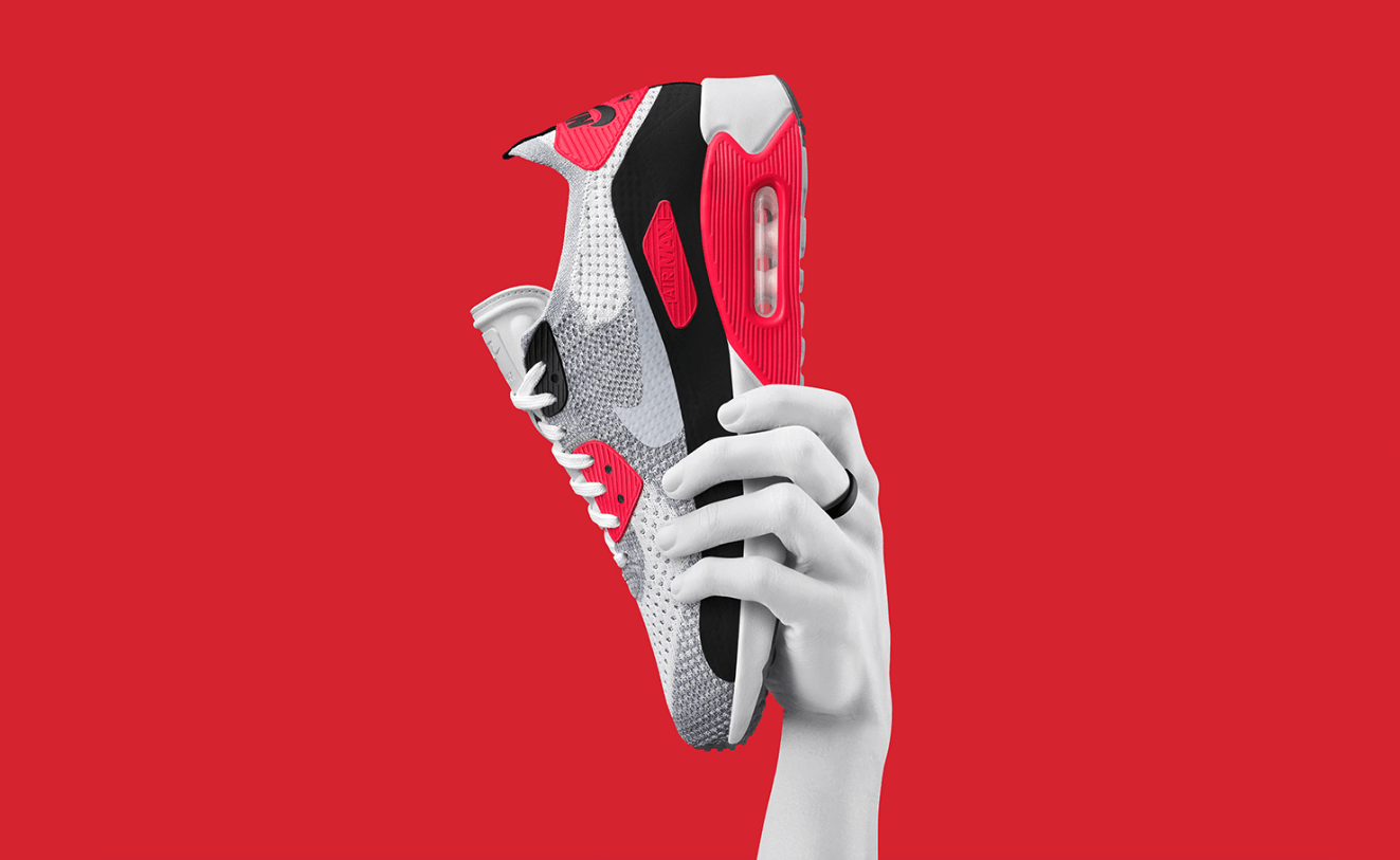 The Nike Air Max 90 Ultra Flyknit Infrared Arrives Next Month