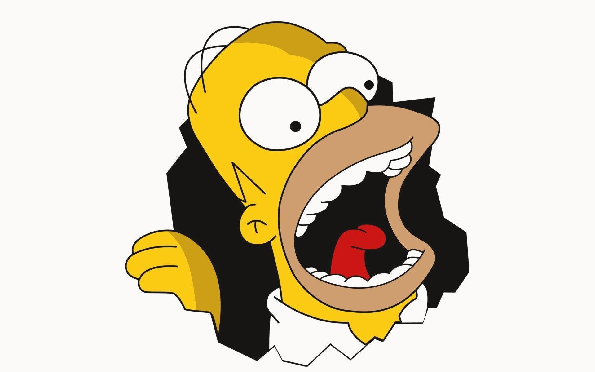 Homer Simpson Funny Simpsons Wallpaper