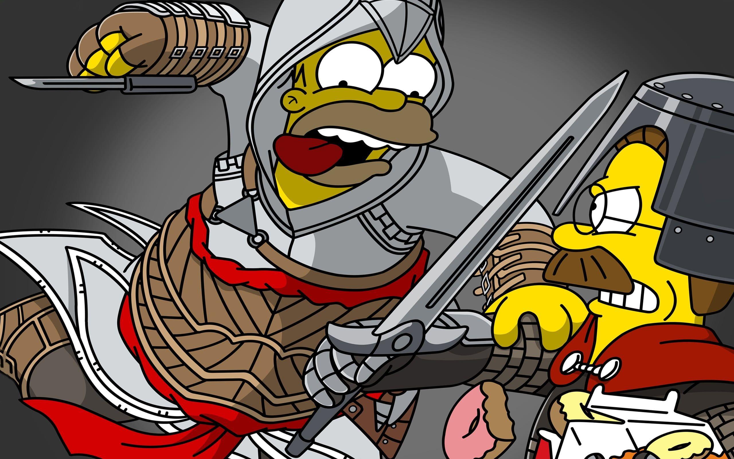 The Simpsons display wallpaper HD wallpaper