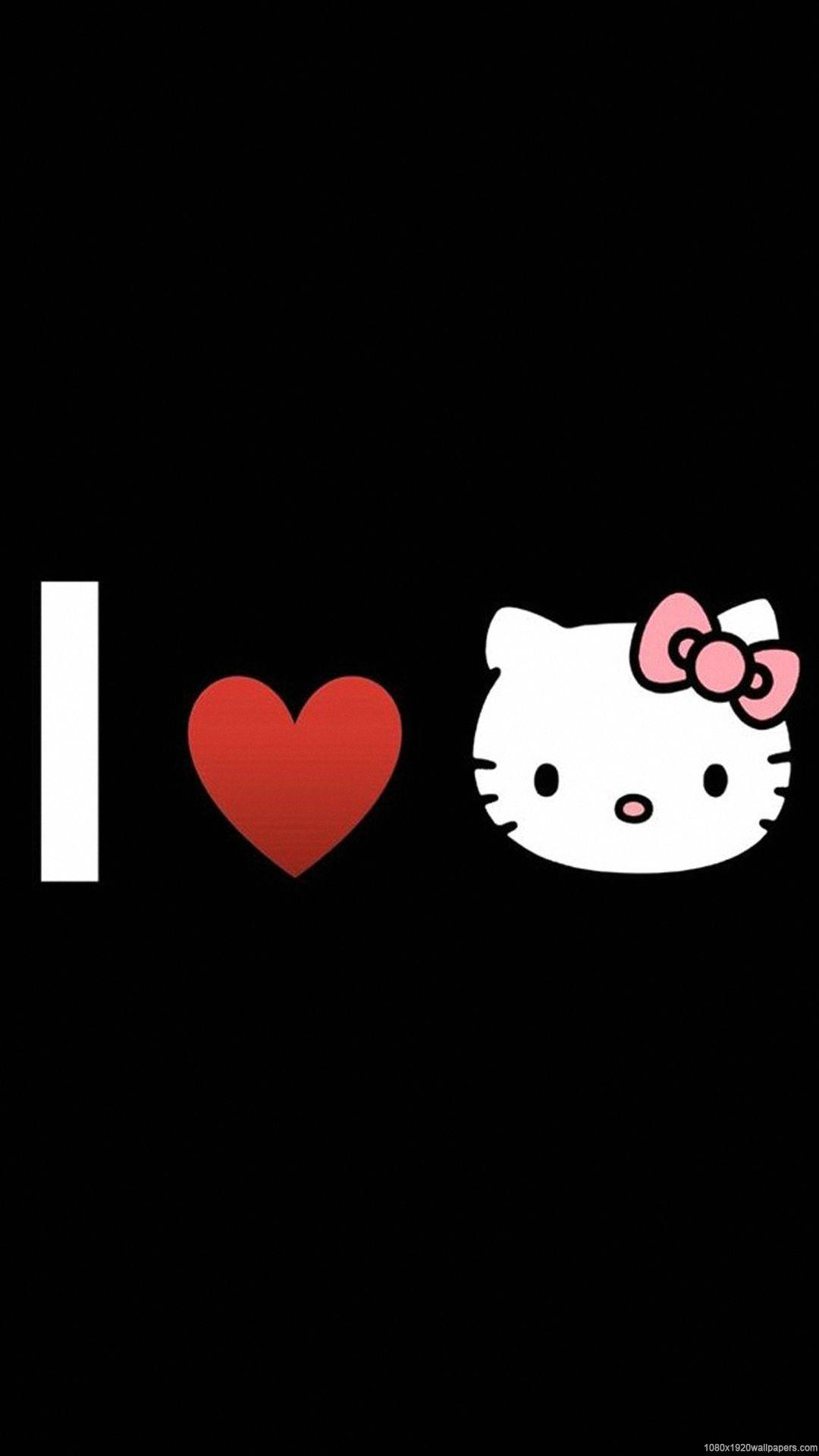 Wallpapers Hello Kitty Black - Wallpaper Cave