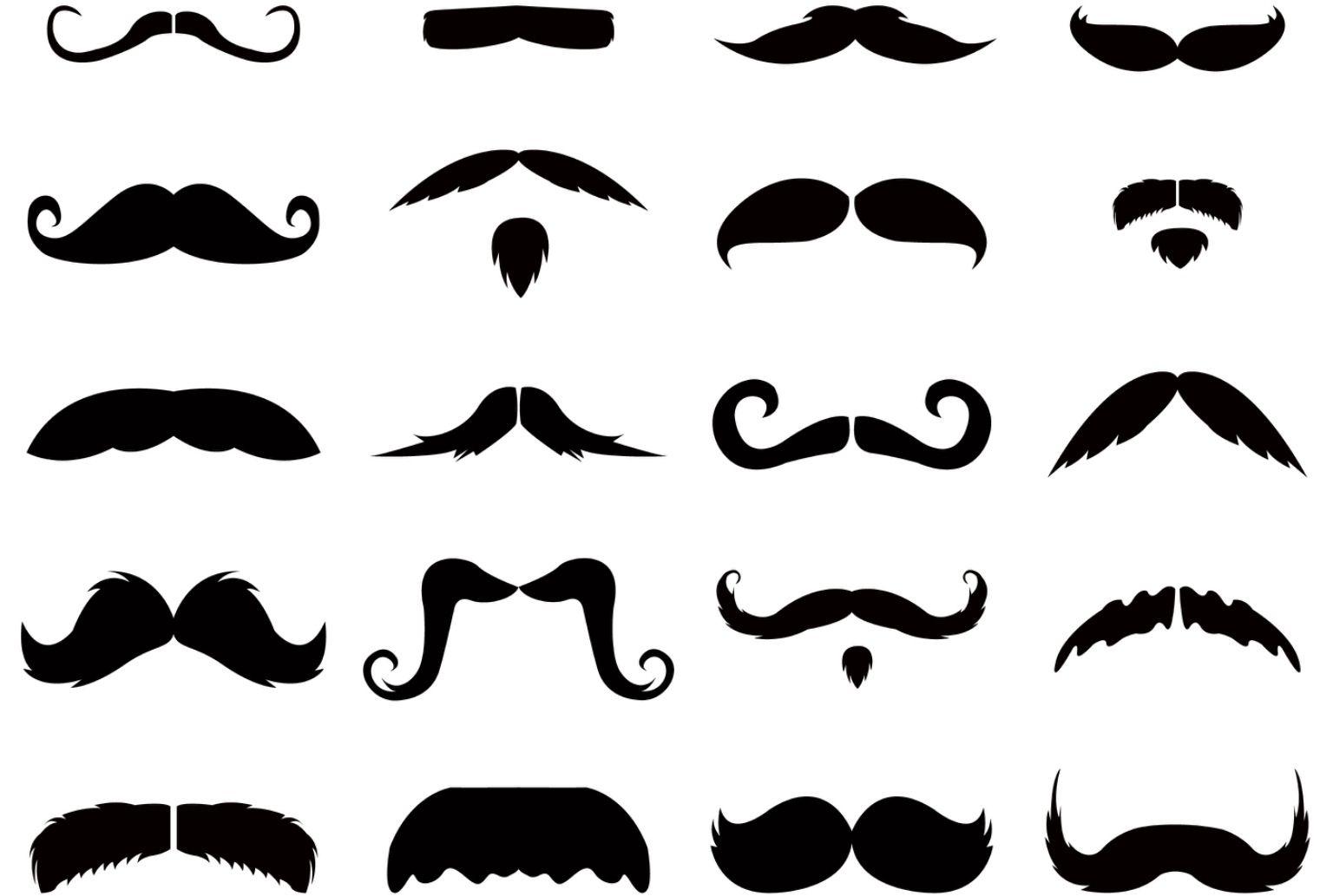 A variety of different kinds of mustaches wallpaper :3. Mustache